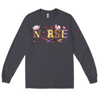 Smoke Easter Nurse Long Sleeve Tee - RanaPortraitStore