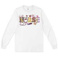 White Easter Nurse Long Sleeve Tee - RanaPortraitStore