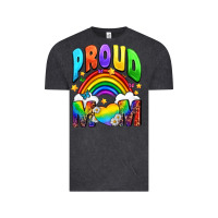 Vintage Black Western Proud Mom Vintage Tee - BundleAndBundleShop