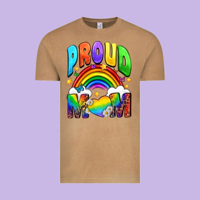 Western Proud Mom Vintage Tee Designed By Bundleandbundleshop