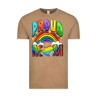 Vintage Coffee Western Proud Mom Vintage Tee - BundleAndBundleShop