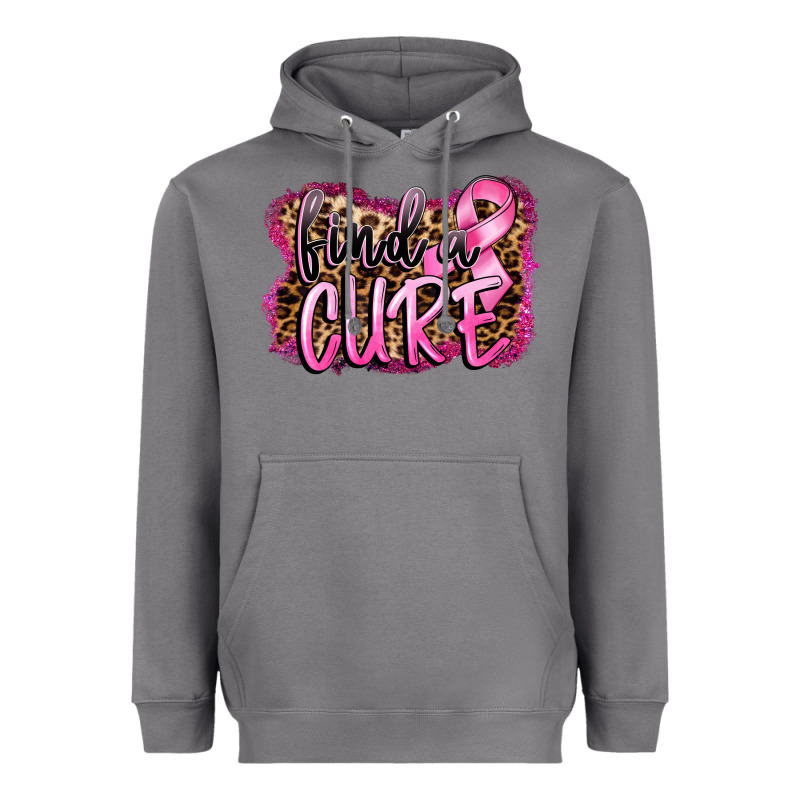Find A Cure Heavyweight Hoodie by FaDigitalArtStudio | Teevron