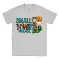 Moon Dust Small Town Mama With Sheeps Classic Tee - BundleAndBundleShop