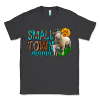 Smoke Small Town Mama With Sheeps Classic Tee - BundleAndBundleShop