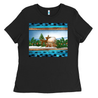 Black christmas cookie jar Ladies Tee - Jasminsmagicworld