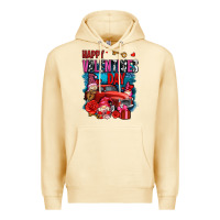 Pina Colada happy valentines day with gnomes and truck olivia Premium Hoodie - OliviaCreatesArt