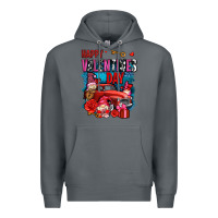 Rock happy valentines day with gnomes and truck olivia Premium Hoodie - OliviaCreatesArt