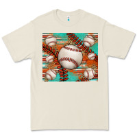 Bone baseball turquoise serape glitter tumbler Premium Tee - Jasminsmagicworld