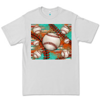 Dove Grey baseball turquoise serape glitter tumbler Premium Tee - Jasminsmagicworld