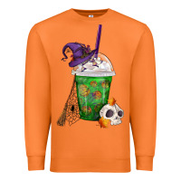 Carrot Halloween Spooky Pumpkins Frappe Premium Sweatshirt - FaDigitalArtStudio