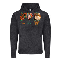 Peace Love Guinea Pigs Vintage Hoodie | Teevron