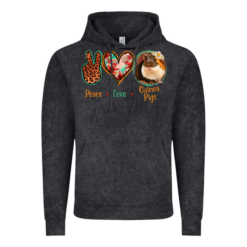 Peace Love Guinea Pigs Vintage Hoodie by Jasminsmagicworld | Teevron