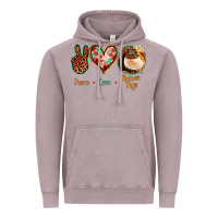 Vintage Zinc Peace Love Guinea Pigs Vintage Hoodie - Jasminsmagicworld