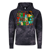 Cloud Black give thanks bro Vintage Hoodie - MaliasSmallBusiness