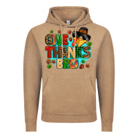 Vintage Coffee give thanks bro Vintage Hoodie - MaliasSmallBusiness