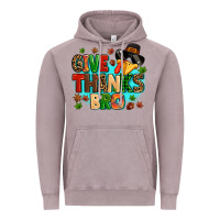Vintage Zinc give thanks bro Vintage Hoodie - MaliasSmallBusiness