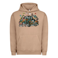 Pigment Burro Happy Easter Urban Hoodie - CowhideDigitalArt