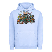 Pigment Grape Ice Happy Easter Urban Hoodie - CowhideDigitalArt