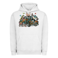 Pigment Lunar Rock Happy Easter Urban Hoodie - CowhideDigitalArt