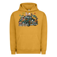 Pigment Peanut Butter Happy Easter Urban Hoodie - CowhideDigitalArt