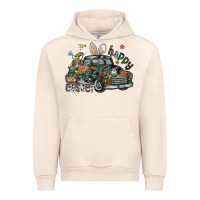 Sandshell Happy Easter Urban Hoodie - CowhideDigitalArt