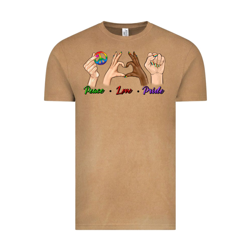 Peace Love Pride Vintage Tee by BundleAndBundleShop | Teevron
