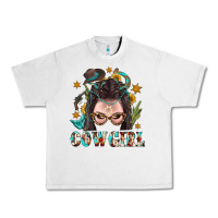 Lunar Rock Western Cowgirl Braid Hair Urban Heavy Tee - BundleAndBundleShop