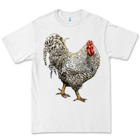 White Dominique Rooster Premium Tee - LillyAllenDesigns