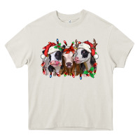 Funny Christmas Heifers Heavy Core Tee | Teevron