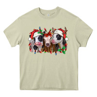 Mossy funny christmas heifers Heavy Core Tee - Jasminsmagicworld