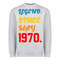 Heather Grey Legend Since May 1970 Heavyweight Sweatshirt - Bettercallsaul