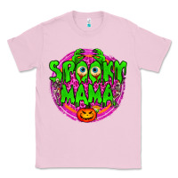 Bubblegum Pink Spooky Mama Classic Tee - BundleAndBundleShop