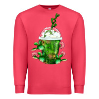 Cardinal Western Cactus Cold Frappe Premium Sweatshirt - FaDigitalArtStudio