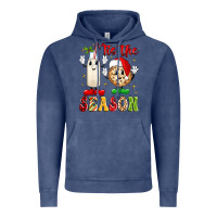 Vintage Denim tis the season Vintage Hoodie - MaliasSmallBusiness