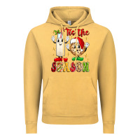 Vintage Mustard tis the season Vintage Hoodie - MaliasSmallBusiness