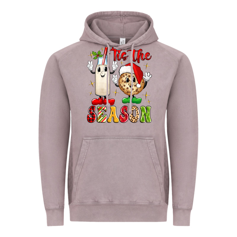 Tis The Season Vintage Hoodie by MaliasSmallBusiness | Teevron