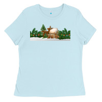 Baby Blue Christmas cookie jar Ladies Tee - Jasminsmagicworld
