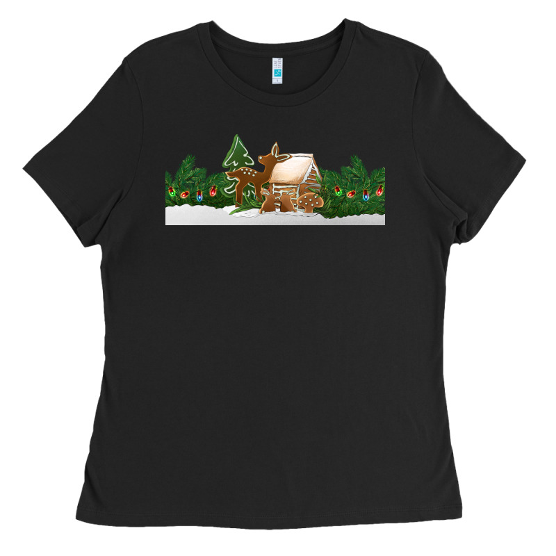Christmas Cookie Jar Ladies Tee by Jasminsmagicworld | Teevron