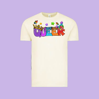 Western Queer Lgbtq+ Vintage Tee Designed By Bundleandbundleshop