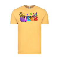 Vintage Mustard Western Queer LGBTQ+ Vintage Tee - BundleAndBundleShop