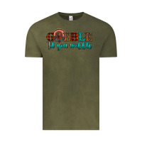 Vintage Olive gobble til you wobble Vintage Tee - JahusDesignShop