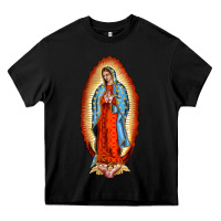 Black our new lady of guadalupe Heavy Core Tee - BarkalooDesign