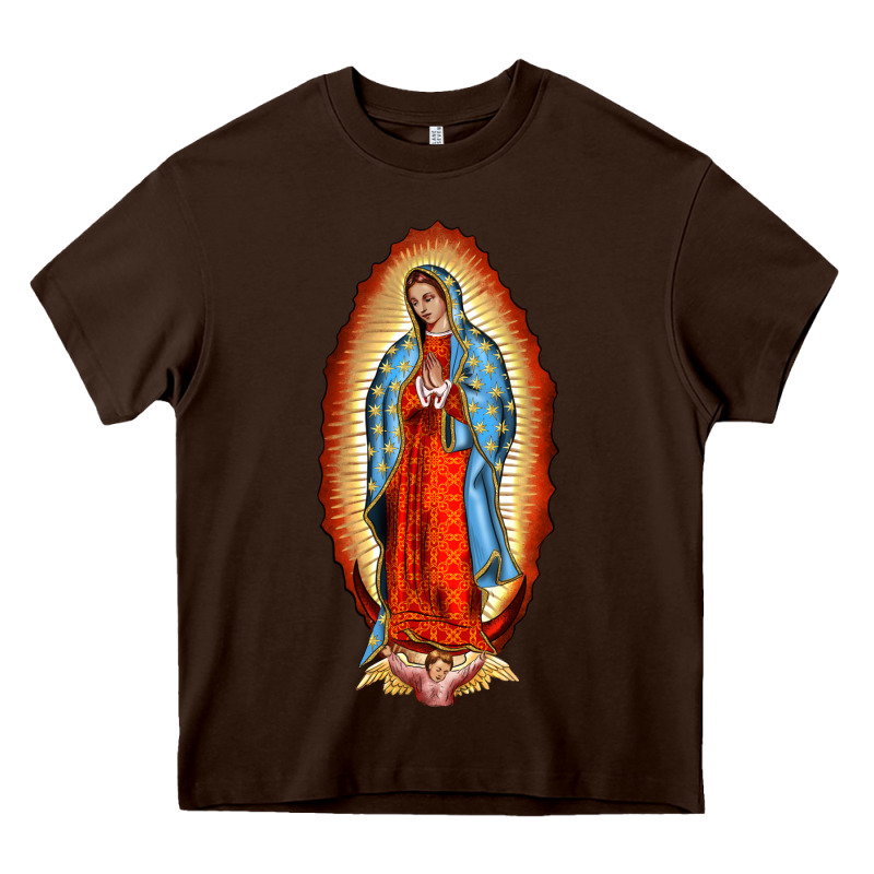 Our New Lady Of Guadalupe Heavy Core Tee by BarkalooDesign | Teevron