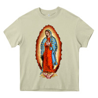 Mossy our new lady of guadalupe Heavy Core Tee - BarkalooDesign