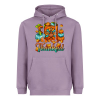 Lavender Thankful Thanksgiving Coffee Mug Heavyweight Hoodie - FaDigitalArtStudio