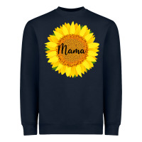 Navy Sunflower Mama Heavyweight Sweatshirt - Bettercallsaul