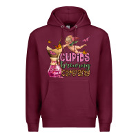 Burgundy cupids brewıng  company olivia Premium Hoodie - OliviaCreatesArt