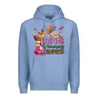 Colony Blue cupids brewıng  company olivia Premium Hoodie - OliviaCreatesArt