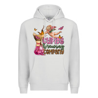 Dove Grey cupids brewıng  company olivia Premium Hoodie - OliviaCreatesArt