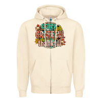 Sandshell crazy grateful thankful Zipper Hoodie - CowGirlArtShop